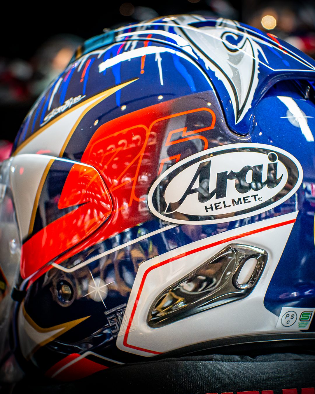 ARAI VZ-RAM PEDROSA SHOGUN - Gambar 5