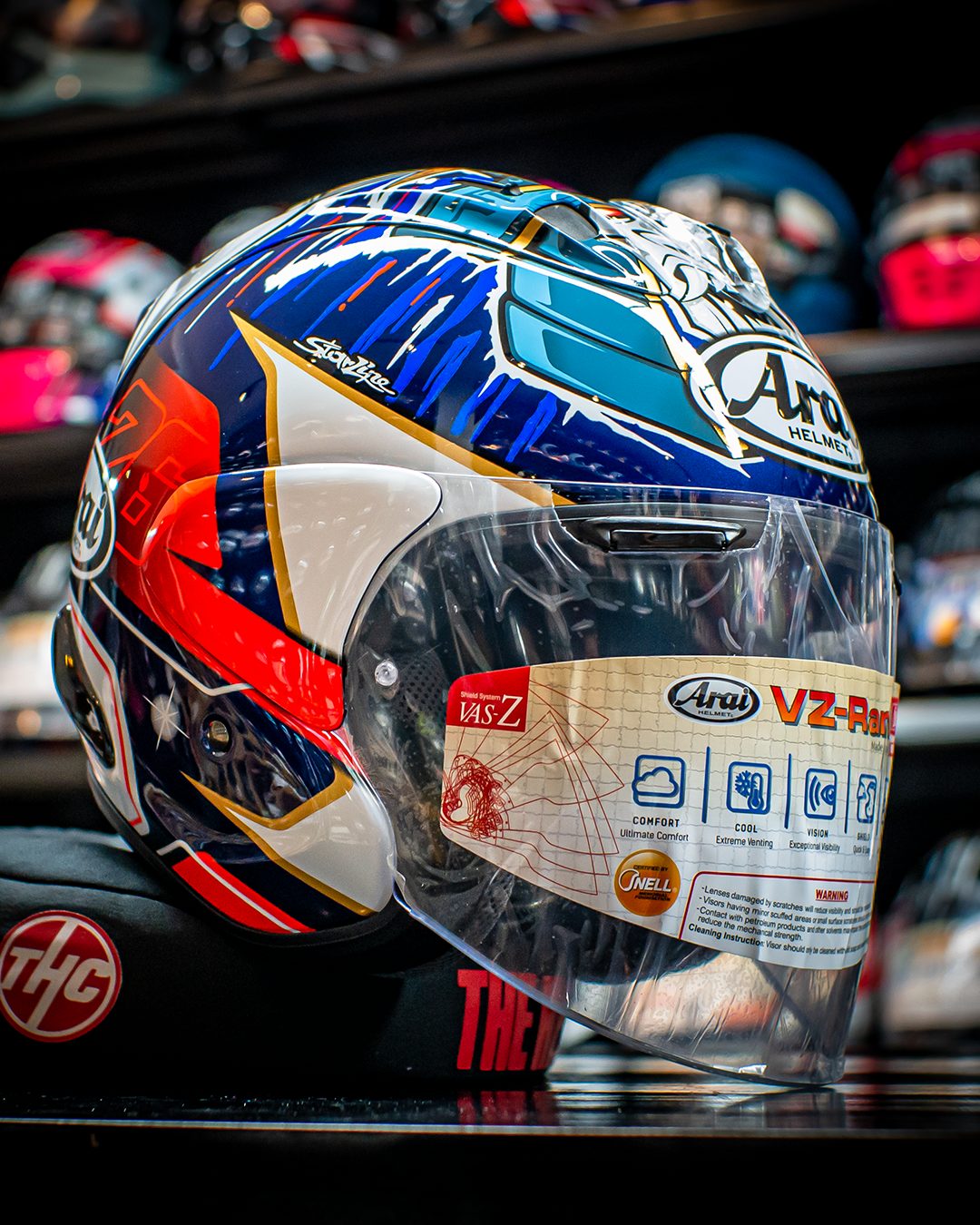 ARAI VZ-RAM PEDROSA SHOGUN - Gambar 6