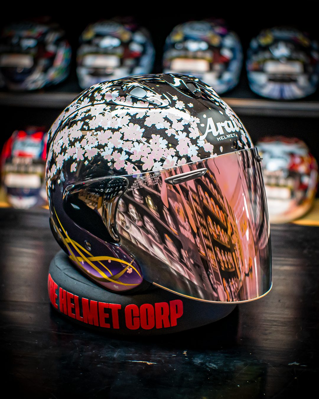 ARAI VZ-RAM YOIZAKURA NIGHT SAKURA - Gambar 2