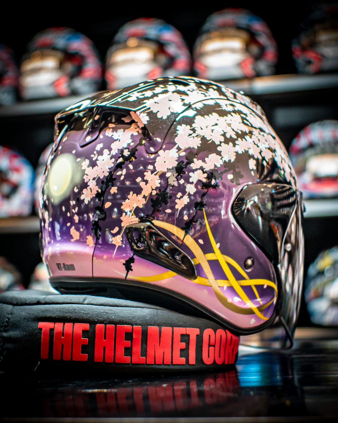 ARAI VZ-RAM YOIZAKURA NIGHT SAKURA - Gambar 3