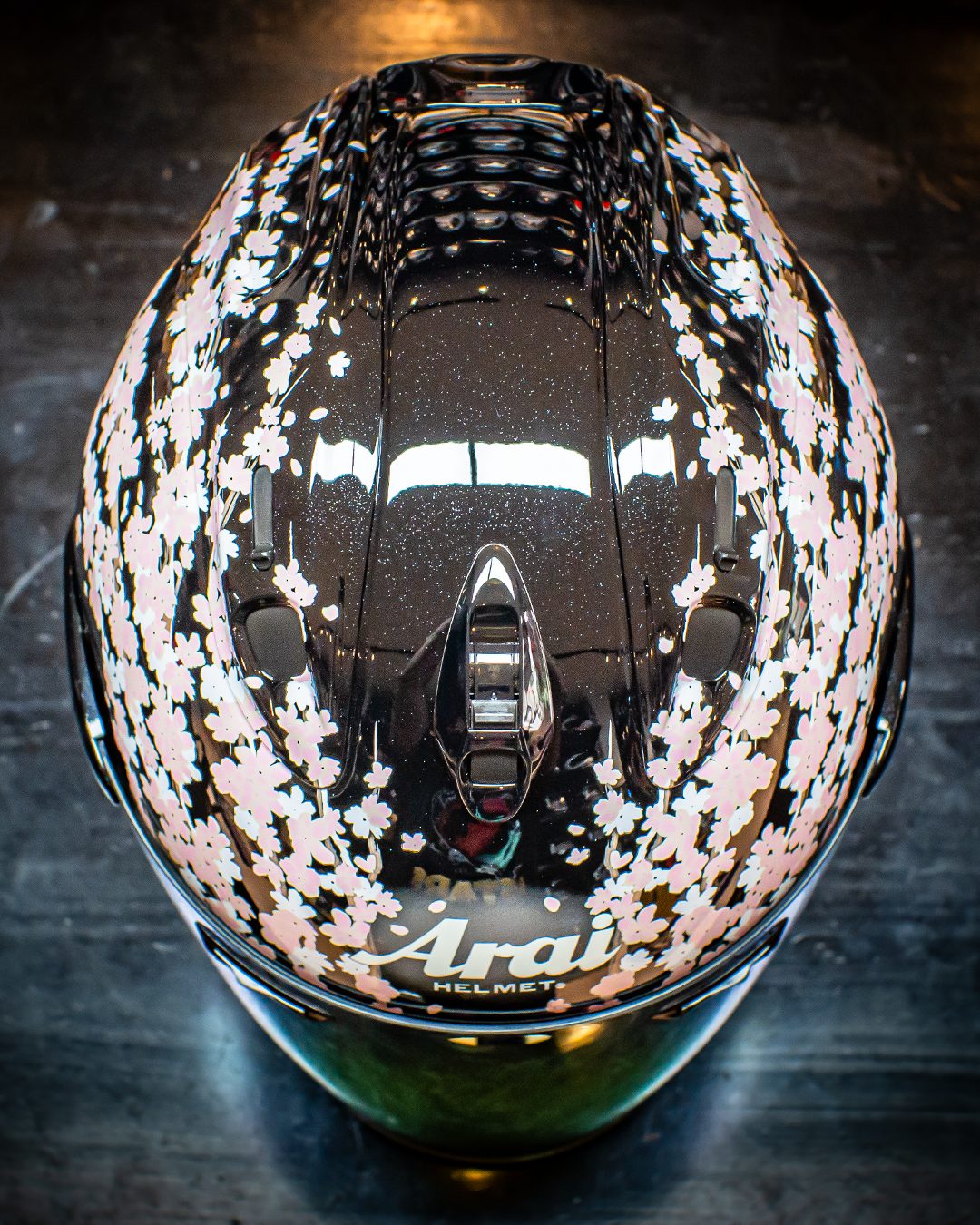 ARAI VZ-RAM YOIZAKURA NIGHT SAKURA - Gambar 6