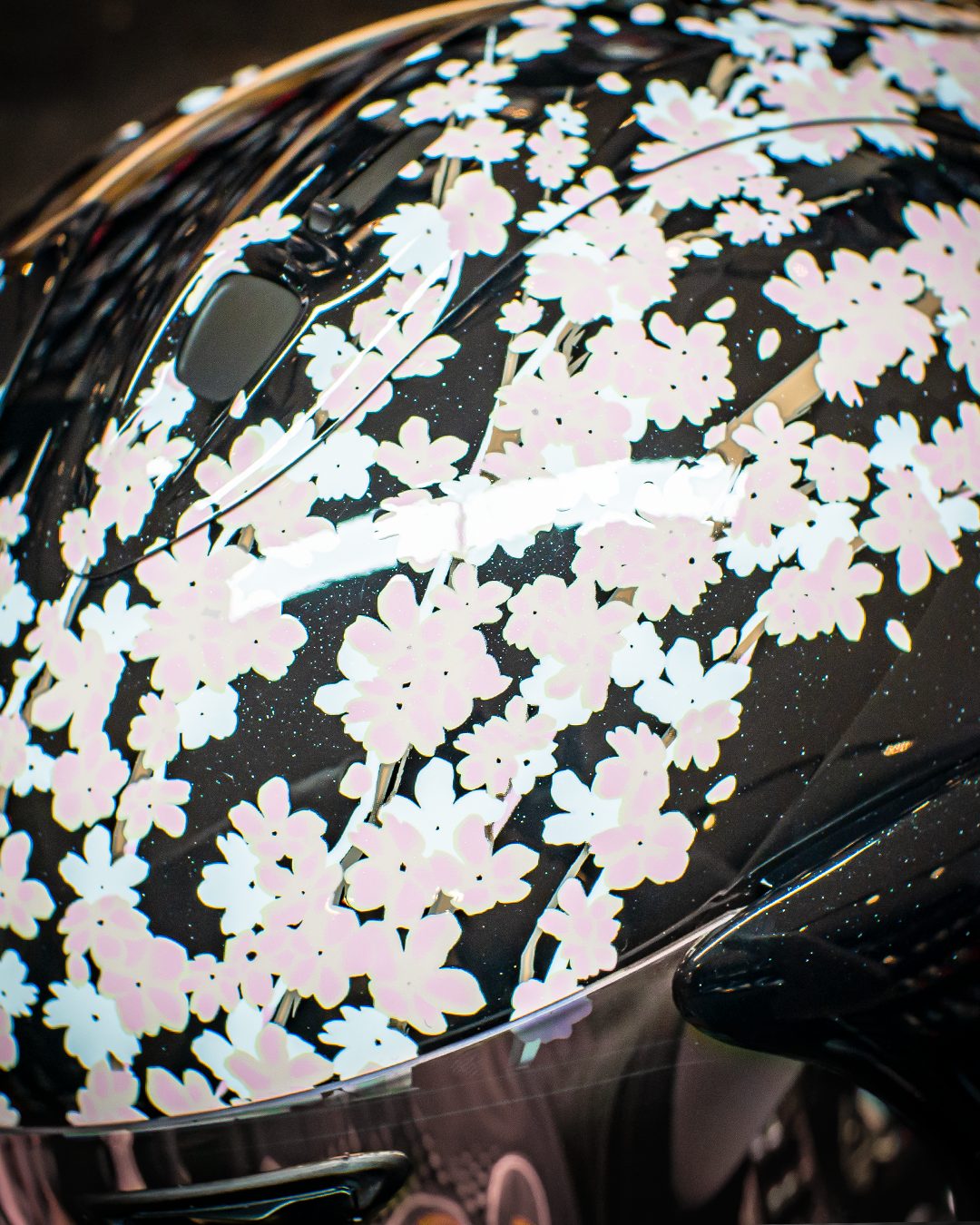 ARAI VZ-RAM YOIZAKURA NIGHT SAKURA - Gambar 5