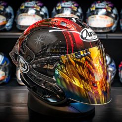 ARAI VZ-RAM HARADA WORLD TOUR BLACK RED - Gambar 2