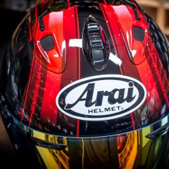 ARAI VZ-RAM HARADA WORLD TOUR BLACK RED - Gambar 5
