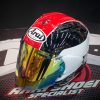 arai vz ram taira red